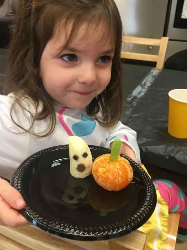 visit a pumpkin patch to make Baby's first halloween special