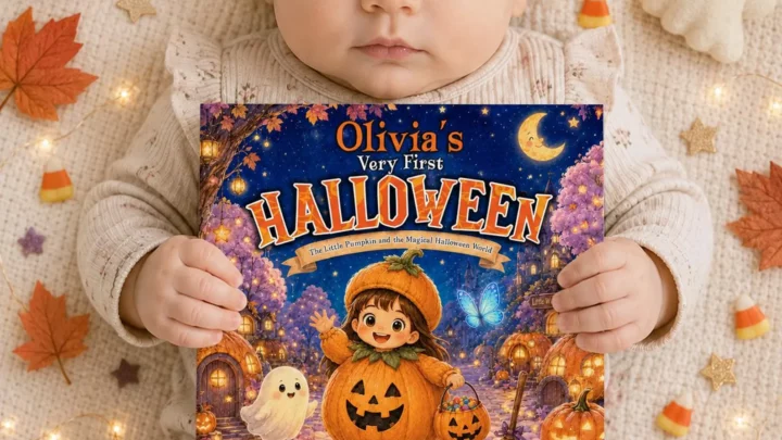 Halloween personalized book