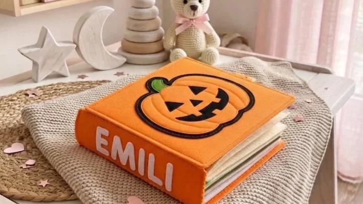 busy book for Halloween