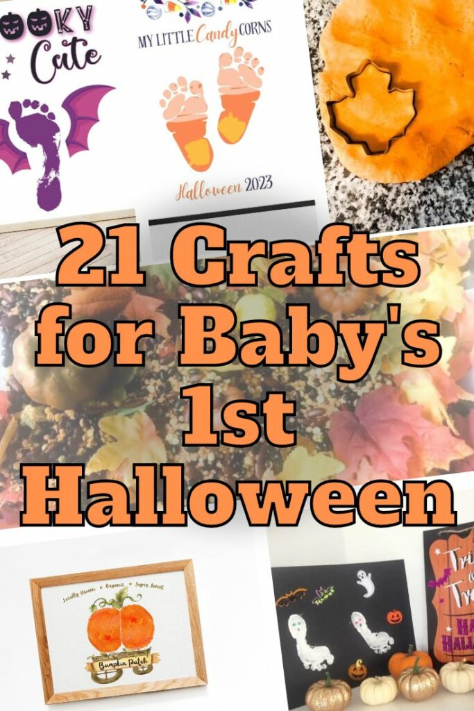 top crafts for baby's first Halloween