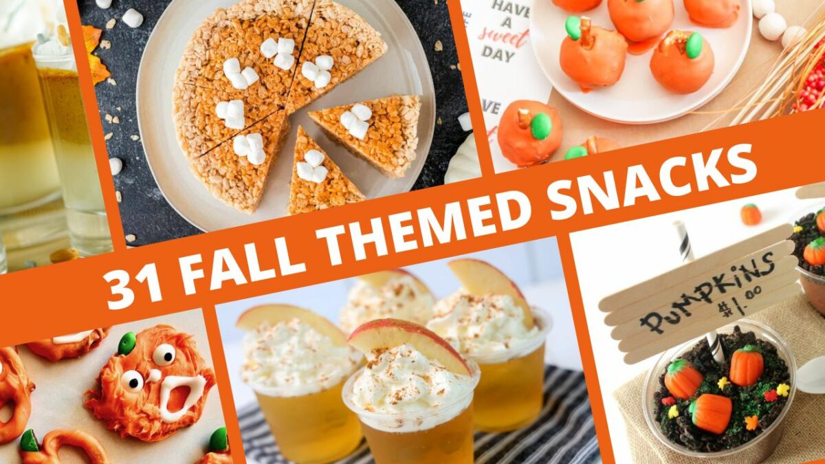 31 Perfect Fall Festival Snack Ideas -Fun And Easy