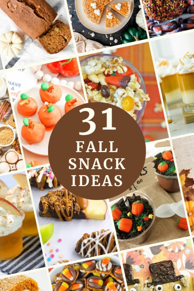 31 Perfect Fall Festival Snack Ideas -Fun And Easy
