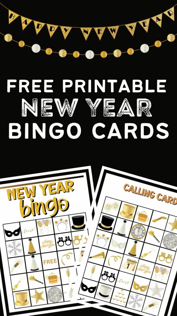 New Year's eve bingo