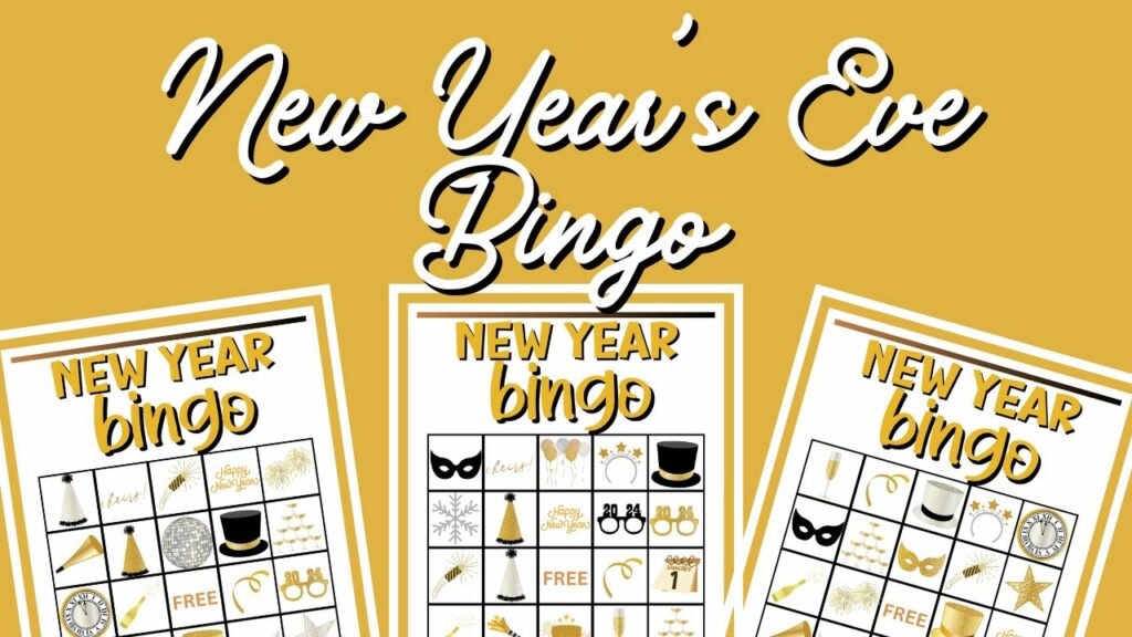 New year's eve bingo