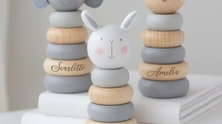Image for Wooden Stacking Toy