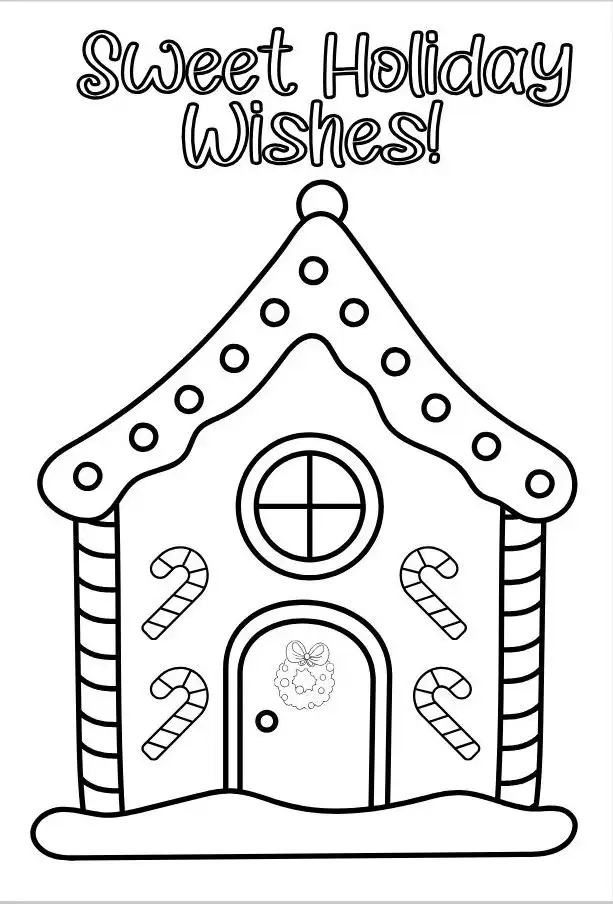 Free Printable Christmas Cards For Kids To Color