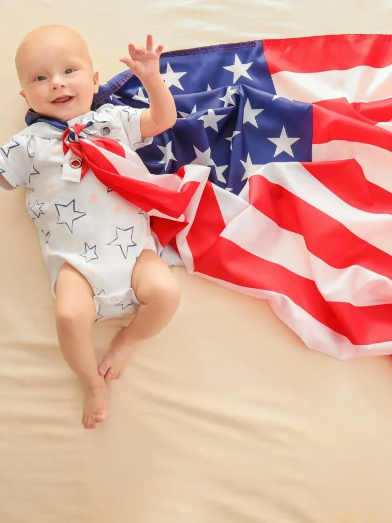 4th July photo shoots for baby