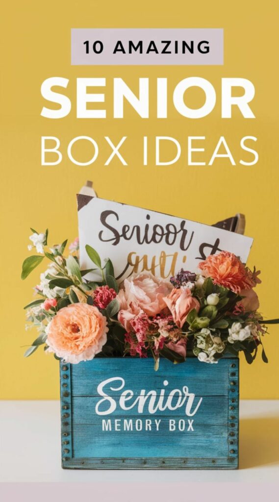 senior box ideas