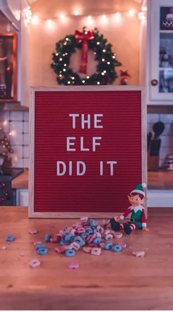 elf on the shelf quotes