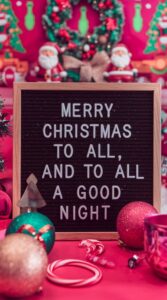100+ Christmas Letter Board Quotes