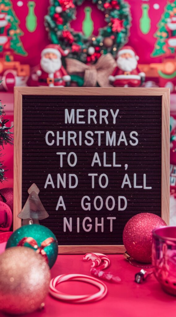 Christmas letterboard quotes