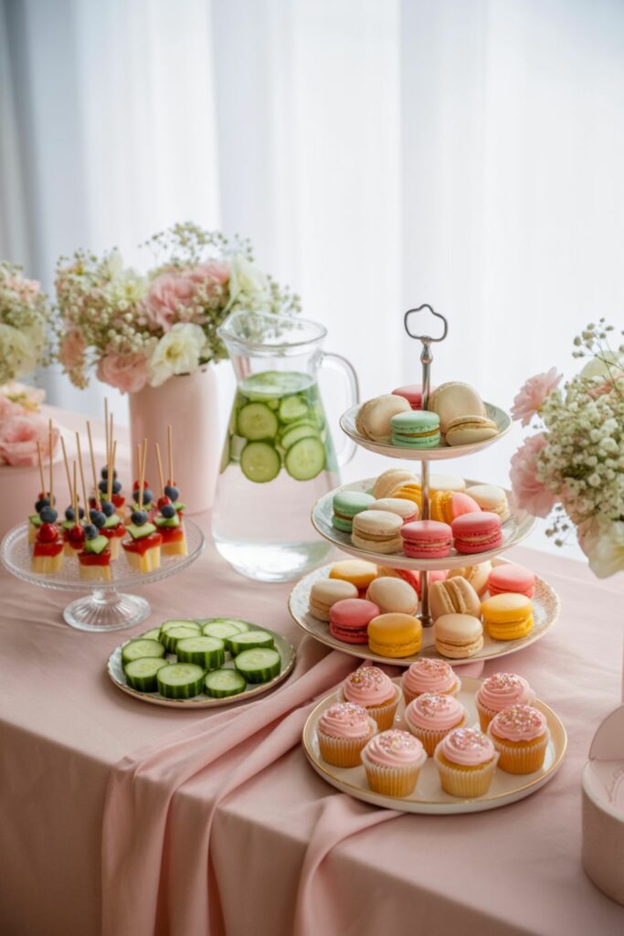 food ideas for a spa party