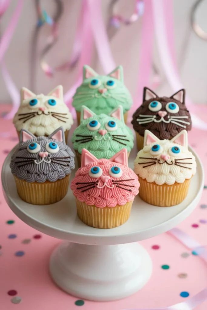 cat cupcakes