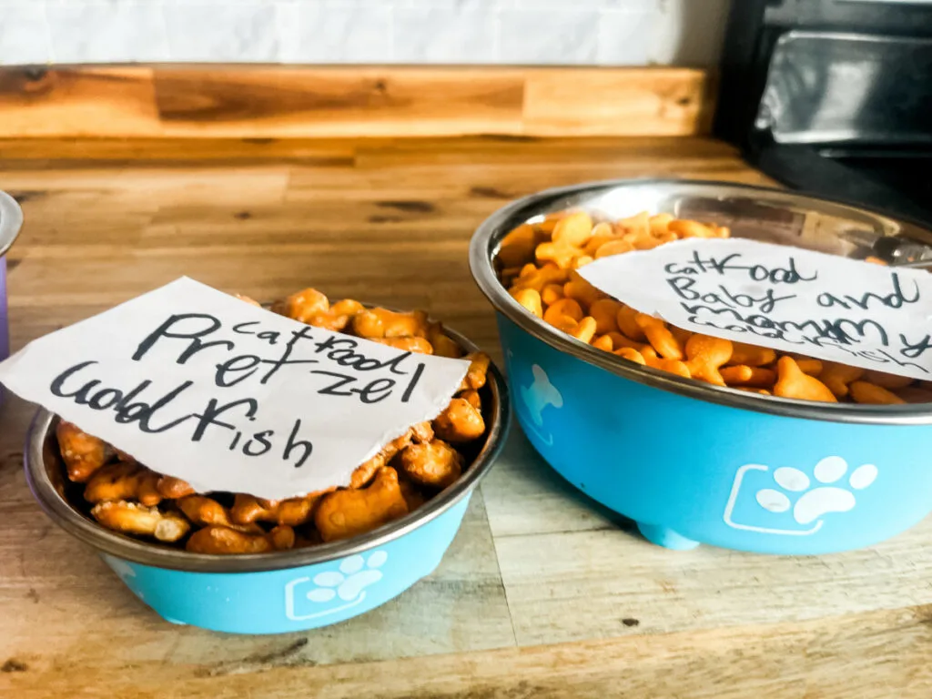 cat party food ideas
