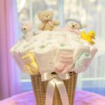 how to make a diaper bouquet
