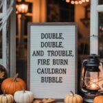 Halloween letter board quotes