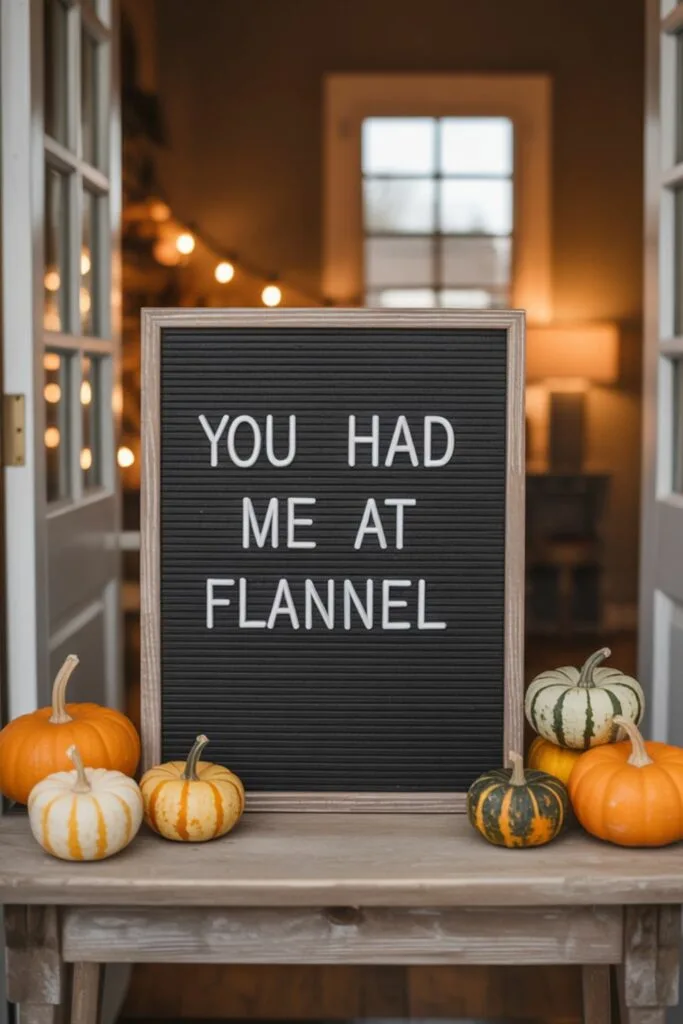 fall letter board quotes
