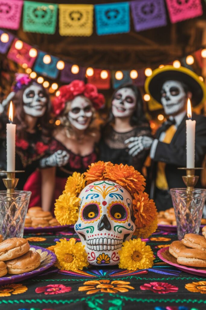 Day of the dead party theme