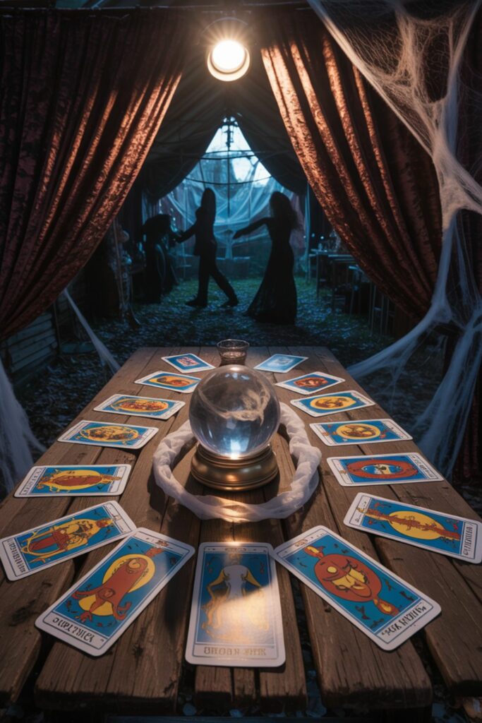 creepy carnival theme