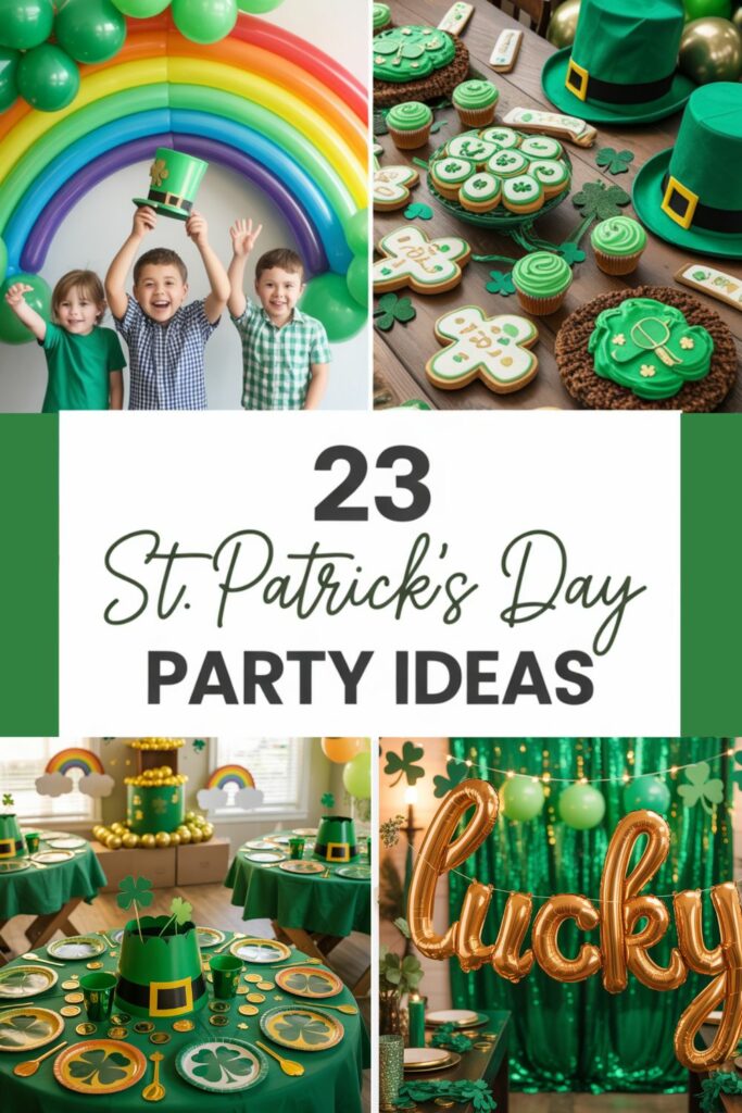 St Patrick's day party ideas