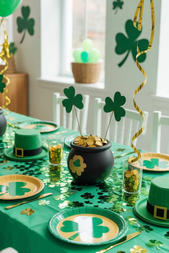 pots of gold centrepiece