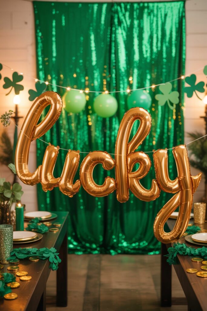st patrick's party decor