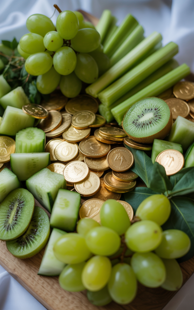 St Patrick's day charcuterie board