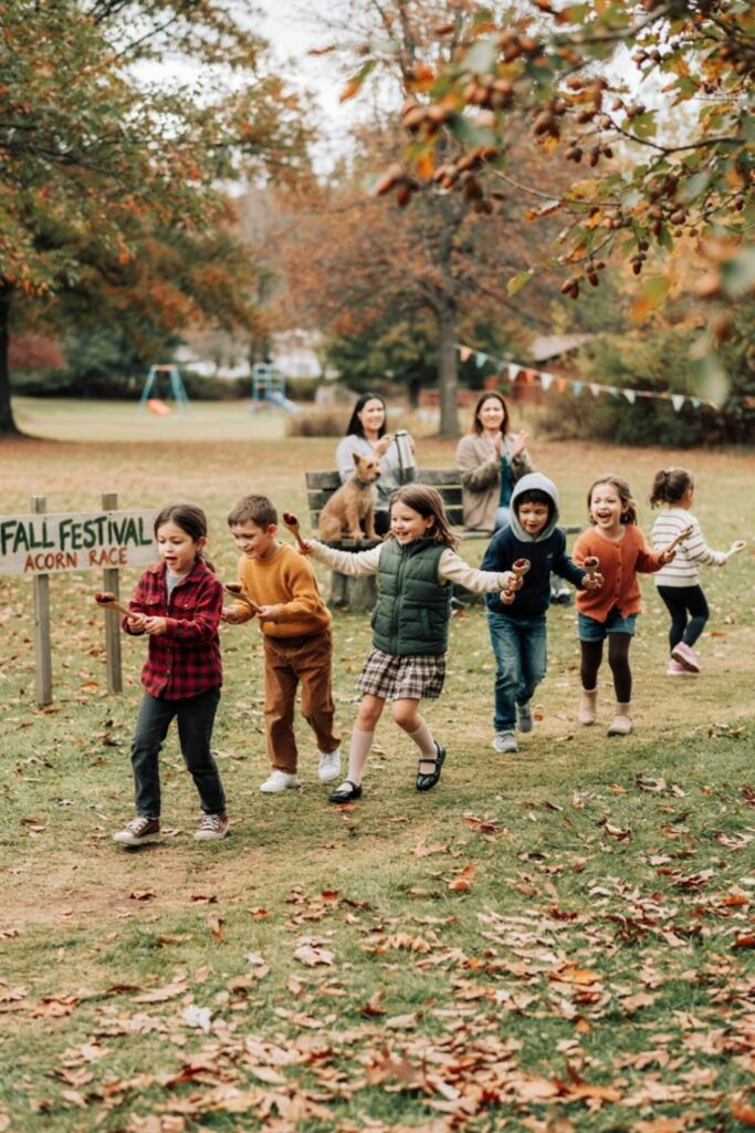 acorn and spoon race game