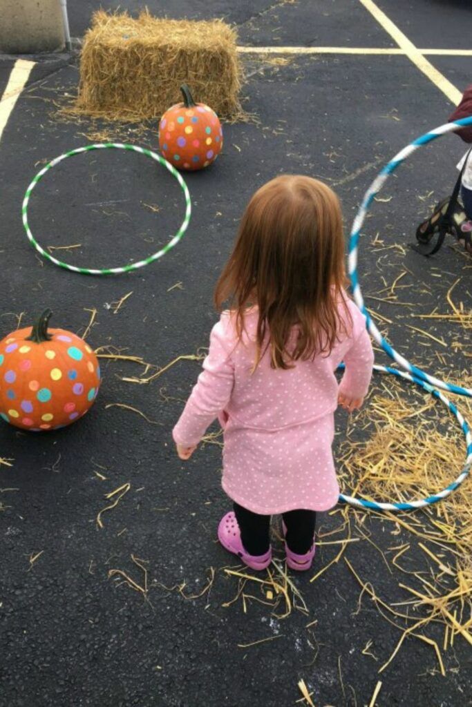 Pumpkin ring toss